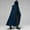 Blue, variant on Lilgiuy Men Patchwork Hooded Casual Party Retro Gothic Long Cloak Stage Outfit for New Year Christmas