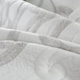 thumbnail image 5 of Colcha suave y acolchada de lujo para cama, juego de funda de color gris, tamaño King y Queen, 3 o 5 unidades, 38New, 5 of 5