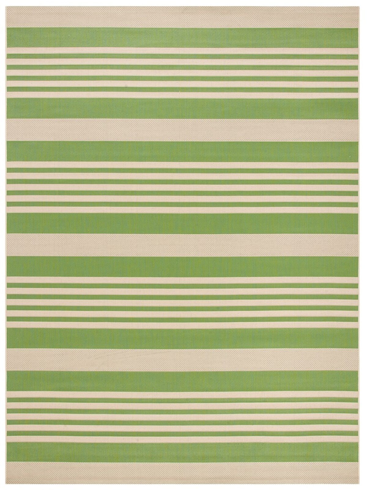 SAFAVIEH Courtyard Caroline Striped Indoor/Outdoor Area Rug, 8' x 11