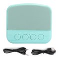 thumbnail image 1 of Altavoz inalámbrico con Bluetooth, luz pequeña, sonido de grieta, Audio portátil, teléfono móvil, Mini subwoofer para exteriores, color verde, 1 of 5