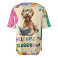 thumbnail image 2 of Welcome to Goldendoodle Classroom Teacher Dog Mom All Over Print 3D Baseball Shirt Doodle Dog Lover Gifts Idea Softball Sport - 02015, 2 of 6
