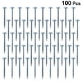 thumbnail image 3 of LOVEVER 100 Pcs Clamp Socket Hole Screws Self Tapping Masonry Silver, 3 of 8