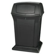 Rubbermaid Commercial Ranger Fire-Safe Container, Square, Structural Foam, 45 gal, Black by RUBBERMAID COMMERCIAL PROD.