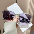 thumbnail image 1 of Anti-Blue Light Discoloration Reading Glasses Men Half Frame Photochromic Magnifying Glasses Computer Transparent Goggles Sunglasses, 1 of 4