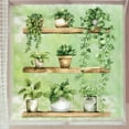 thumbnail image 2 of Green Plant Decoration Wall Sticker For Bedroom And Living Room Decoration, Pvc Material With High-Definition Printing Technology, Waterproof Moisture-Proof Easy To Install, 2 of 6
