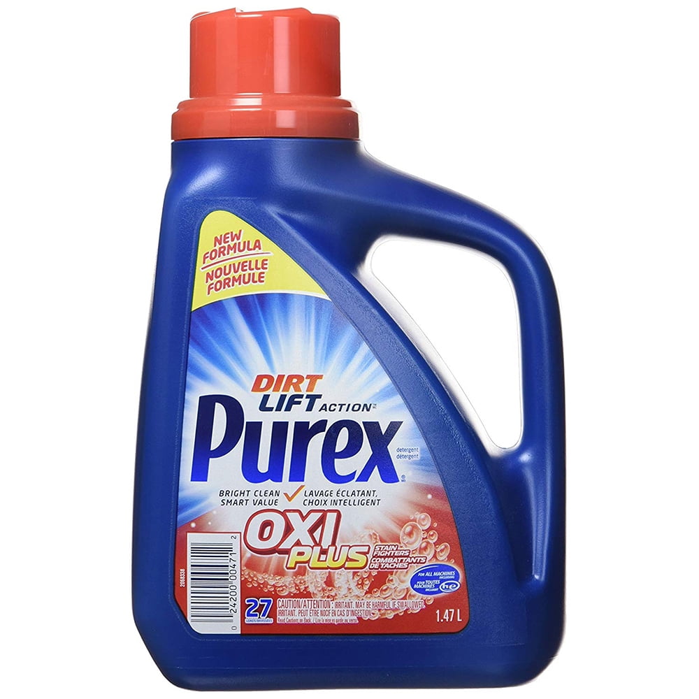 Purex 1.47 L Plus Oxi Liquid Laundry Detergent, 1.47 Liters Walmart