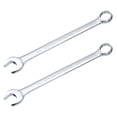 thumbnail image 1 of 2packs 22mm Combination Wrench with Offset 12-Point Box End and Angled Open End, 1 of 6