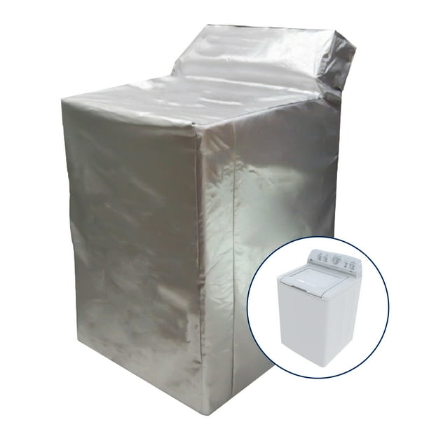 Funda para Lavadora Impermeable - Cubierta de Lavadora y Secadora de Lona Afelpada Premium con Costuras Reforzadas - Protege ante Sol, Agua, Polvo y Golpes Aumenta Duración
