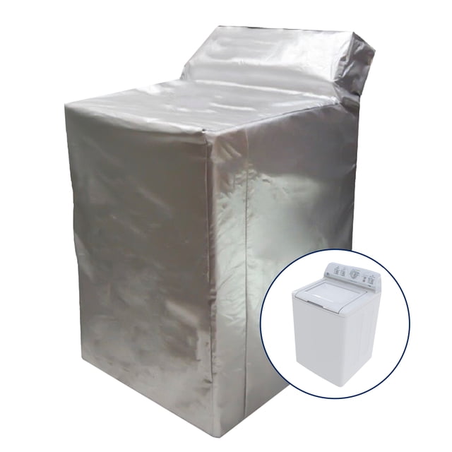 Funda para Lavadora Impermeable - Cubierta de Lavadora y Secadora de Lona Afelpada Premium con Costuras Reforzadas - Protege ante Sol, Agua, Polvo y Golpes Aumenta Duración