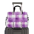 thumbnail image 2 of FORMRS 16" Laptop Bag Carrying Sleeve Case with Handle Travel Shoulder Briefcase, Purple and White Pattern, 2 of 8