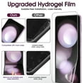 thumbnail image 4 of ZYQEEE 2 Sets Screen Protector for Samsung Galaxy Z Flip 5 - 6.7", Front Flim + Back Flim Full Coverage for Galaxy Z Flip5, HD Clear Scratch Resistant, Premium Folding, 4 of 10