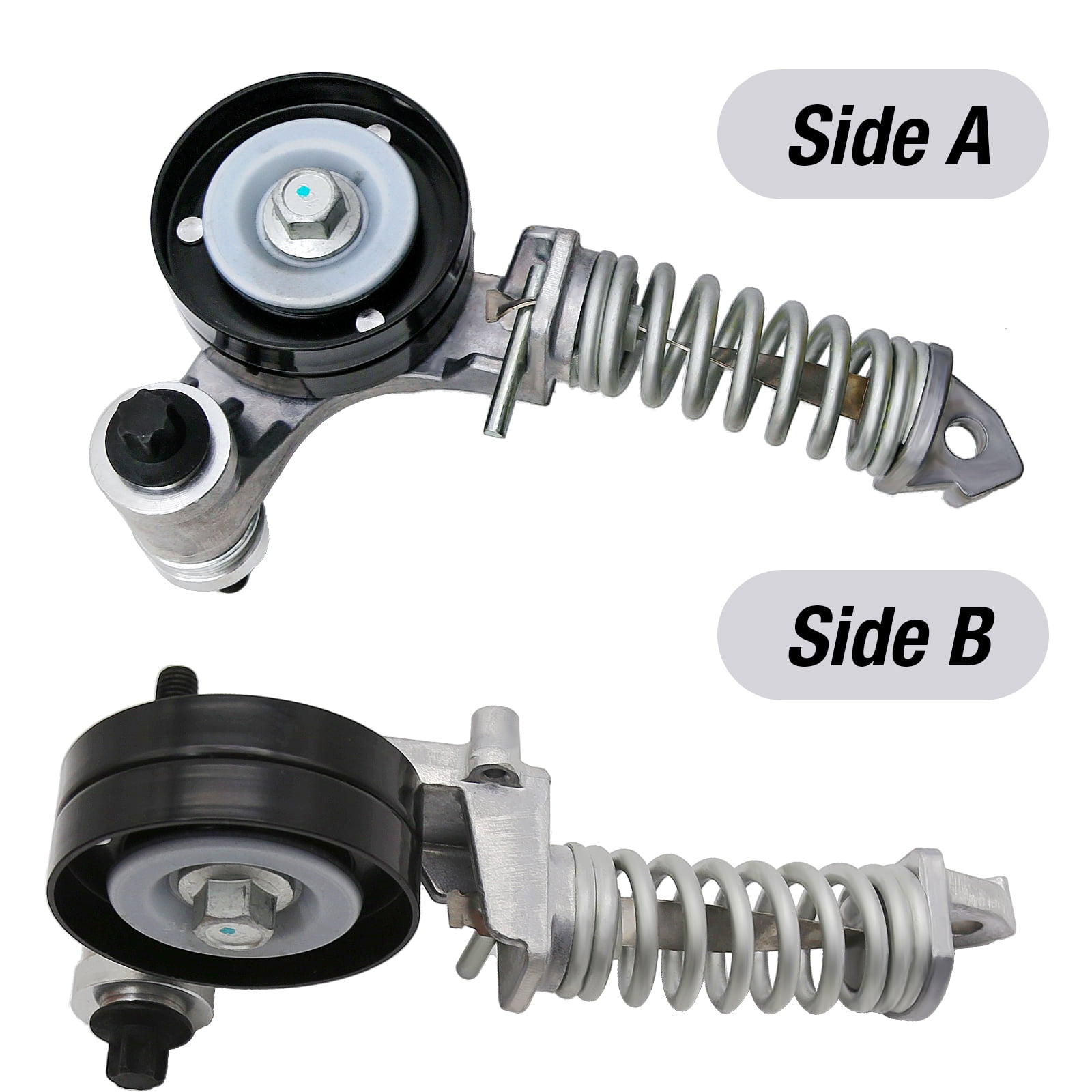 Anxingo 25195388 Drive Belt Tensioner Assembly, Replacement for Chevy Trax Sonic Cruze Limited Buick Encore 1.4L, Replace 55565236