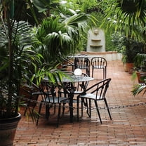 Worgeous gazing ball stands Iron Black 1Set