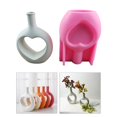 thumbnail image 2 of Milue Flowerpots Silicone Molds Concrete Mold Heart Shaped DIY Hand-Making Jar Moulds, 2 of 13
