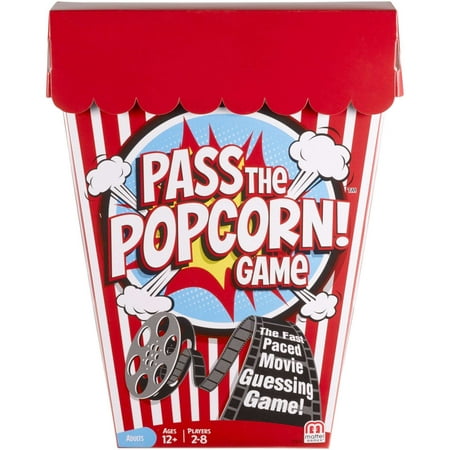 Pass the Popcorn Movie Trivia Game for 2-8 Players Ages (Best Games On Game Pass)