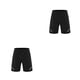 thumbnail image 3 of Minnieouse Pantalones cortos para correr para hombre, pantalones de secado rápido, transpirables, transpirables, ropa deportiva, accesorios de gris negro L 2Conjunto, 3 of 6