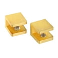 thumbnail image 3 of 2 Pcs Support d'Étagère en Verre Pinces Dorées 8Mm-12Mm S, 3 of 10