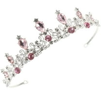 FRCOLOR  Tiara Children's Crown Queen Hair Accessory Miss Bridesmaid