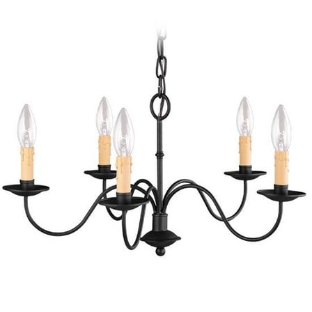 5 Light Chandelier in Farmhouse Style 20 inches Wide By 11.5 inches High Bailey Street Home 218-Bel-732129