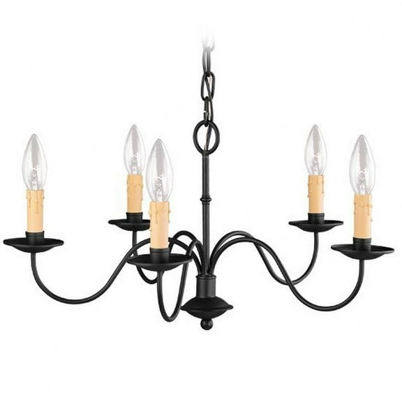 5 Light Chandelier in Farmhouse Style 20 inches Wide By 11.5 inches High Bailey Street Home 218-Bel-732129