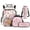 Axolotl Dessert, variant on HUIACONG Water Sakura Axolotl Girls School Backpack 4 Piece Set, 17" Cute Bookbag with Lunch Box for Age 7-13
