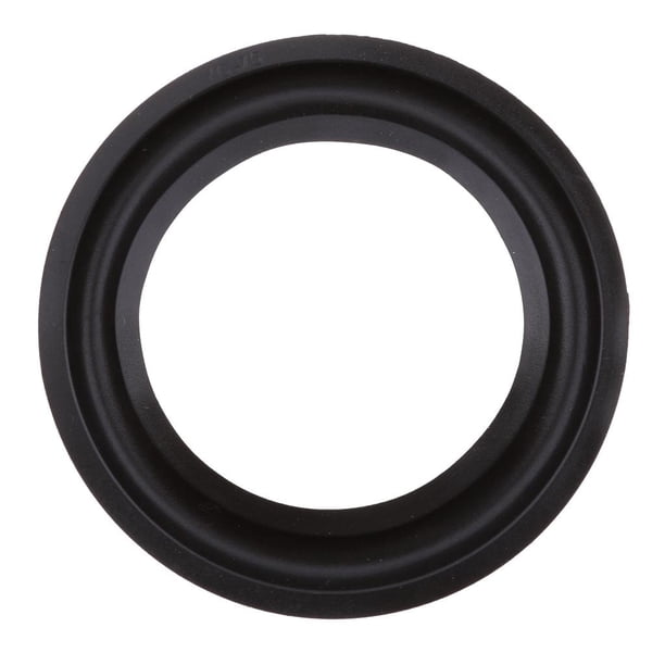 Anillos envolventes de subwoofer para altavoz de goma, piezas de repuesto para reparación de altavoces o 3 pulgadas