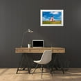 thumbnail image 3 of Jaynes Gallery 24x17 White Modern Wood Framed Museum Art Print Titled - Canada-Quebec-Kamouraska Lighthouse on shore of St Lawrence River, 3 of 4