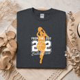 thumbnail image 2 of Clark Basketball Sport Fans Jersey Game Day Premium Graphic T-Shirt, 2 of 6