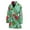 139, variant on Teal Tropical Pattern Women Bathrobe One Size Univeral Fits, Aloha Hawaiian Tropical Floral Plants Summer Fashion Lightweight Plush Fleece Long Robe For Women