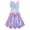 Style M, variant on YTDSCS Kids Youth Summer Dresses 4-13Years Sleeveless Printed Skirt Casual Dress Toddler Versatile Comfortable Breathable Floral Print Soft Dress A-Line Skirt for 4-13Years