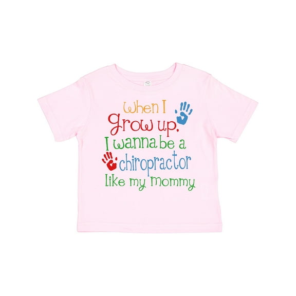 Inktastic Chiropractor Like Mommy Boys or Girls Toddler T-Shirt