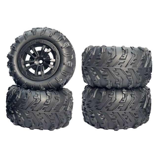 TISHITA 4 Pieces 1/12 RC Snow Tires Replacements Wheel Tires Accessory for 144001