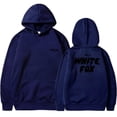 thumbnail image 4 of Sudadera con capucha para hombre y mujer, prenda con estampado de letras de zorro, extra grande, informal, holgada, estilo Hip Hop Vintage, 4 of 5