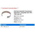 thumbnail image 2 of Kick Down Automatic Transmission Brake Band - Compatible with 1980 - 1988 Jeep J20 1981 1982 1983 1984 1985 1986 1987, 2 of 2