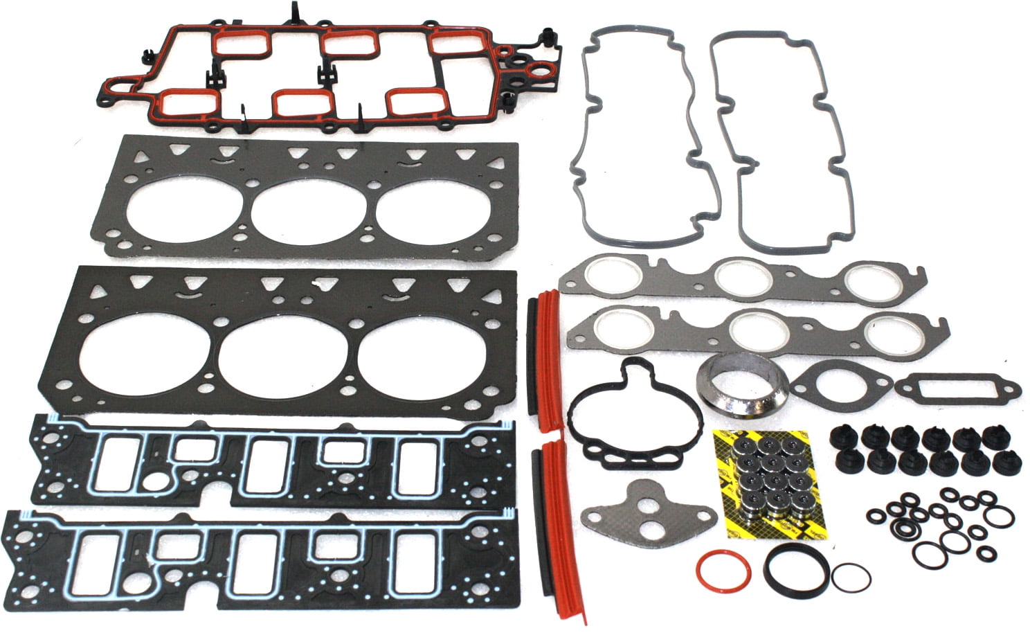 Head Gasket Set Compatible with 1997-2005 Buick LeSabre Pontiac Grand Prix 6Cyl 8Cyl 3.8L 3.1L 5.3L