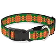 thumbnail image 1 of buckle-down plaid black red martingale dog collar, 1 of 1