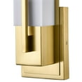 thumbnail image 5 of Claxy 15" Brass Gold Wall Sconce with Tube Acrylic Shade, 5 of 7