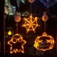 thumbnail image 4 of Lámpara de luz de ventana de Halloween con ventosa, decoraciones de Halloween, calabaza naranja, fantasma, murciélago, funciona con pilas, nueva, 4 of 4