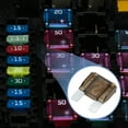 thumbnail image 3 of Unique Bargains Maxi Fuse 70A Blade Fuse, Blade Style Fuses Replacement for Automotive Car Boat Truck SUV RV Motorcycle Brown 5 Pcs, 3 of 7