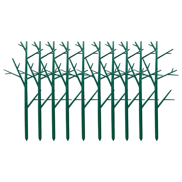 Enrejado de jardín, Estaca de soporte para plantas de jardín, Soporte de enrejado para plantas de 15.16 '', 10 piezas Sharpla Enrejado trepador