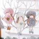 thumbnail image 3 of Decoración navideña Campana de peluche, Ángel Muñeca Colgante Ángel Elfo Decoración navideña Navidad Ángel Muñeca Navidad Manualidades Elfos Decoraciones para Navidad Adornos de fiesta navideña kaili Sencillez, 3 of 5
