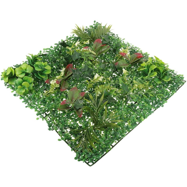 CRILSTYLEO Panel De Plantas Artificiales Decorativas Para Pared Con Apariencia Y Duradera