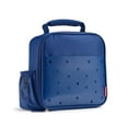thumbnail image 4 of Fit & Fresh DIY Lunch Bag Reusable/Insulated Polyester Bag Navy with Shoe Charm Slots for Personalization, 4 of 8