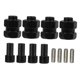 thumbnail image 1 of 4 uds de latón extendido Hex Wheel Hubs Combinador mejora 4mm ensanchado para Negro perfke, 1 of 5