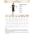 thumbnail image 4 of Vestido SWEETV Great Gatsby para mujer Roaring 20s verde talla M, 4 of 6