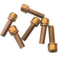 thumbnail image 4 of 65 X 18 Hex Screws - Strength for Disc Brake Caliper Adapter Mount , Golden, 4 of 6