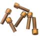 thumbnail image 4 of Tornillos de 6 Piezas M5x18mm para , Pinza de Freno de Disco de Bicicleta de Carretera/vástago de Manillar-construcción Fuerte Y Sólida, a Prueba Soledad  Tornillo de pinza de freno de disco de bicicleta, 4 of 6