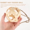 thumbnail image 3 of Miangastore Hay Feeder Ball Bamboo 1Pack 3.9x3.9in, 3 of 8