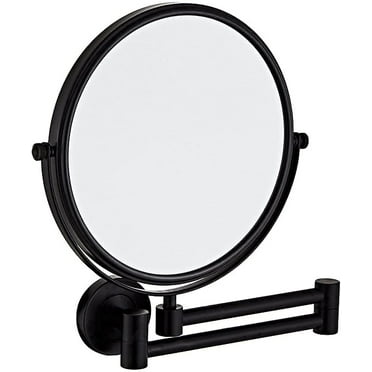 Vanity Mirror, Wall Mounted Makeup Mirror with 10X Magnification, 8 Inch Double Sided Vanity Magnifying Mirror, Cosmetic Mirror Shaving Mirror for Bathroom Gold