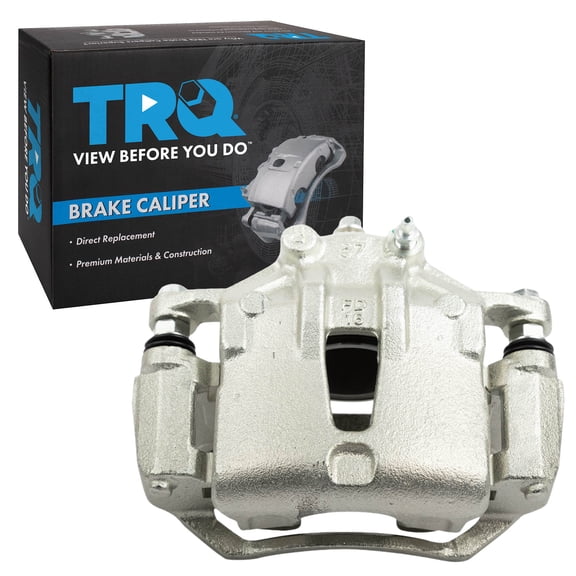 TRQ Front Right Brake Caliper w/Bracket Passenger Side Fits 2006-2007 Hyundai Accent 2010-2013 Kia Forte Forte Koup Rio Rio5